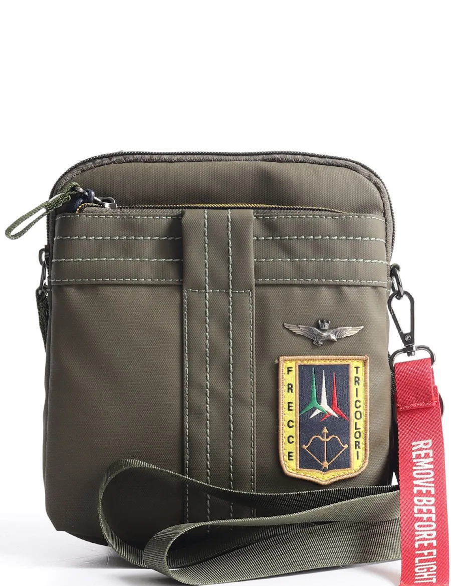 Fashion Scalia Group Aeronautica Militare Arrows Small Bag Verde