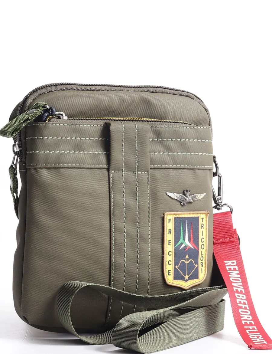 Fashion Scalia Group Aeronautica Militare Arrows Small Bag Verde