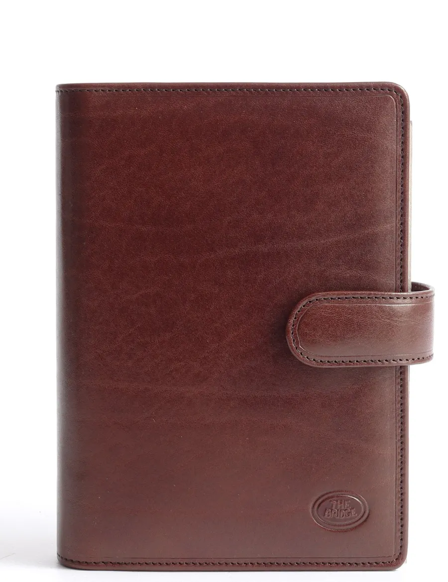 Store Scalia Group Agenda The Bridge Story Men's organizer with button Cuoio