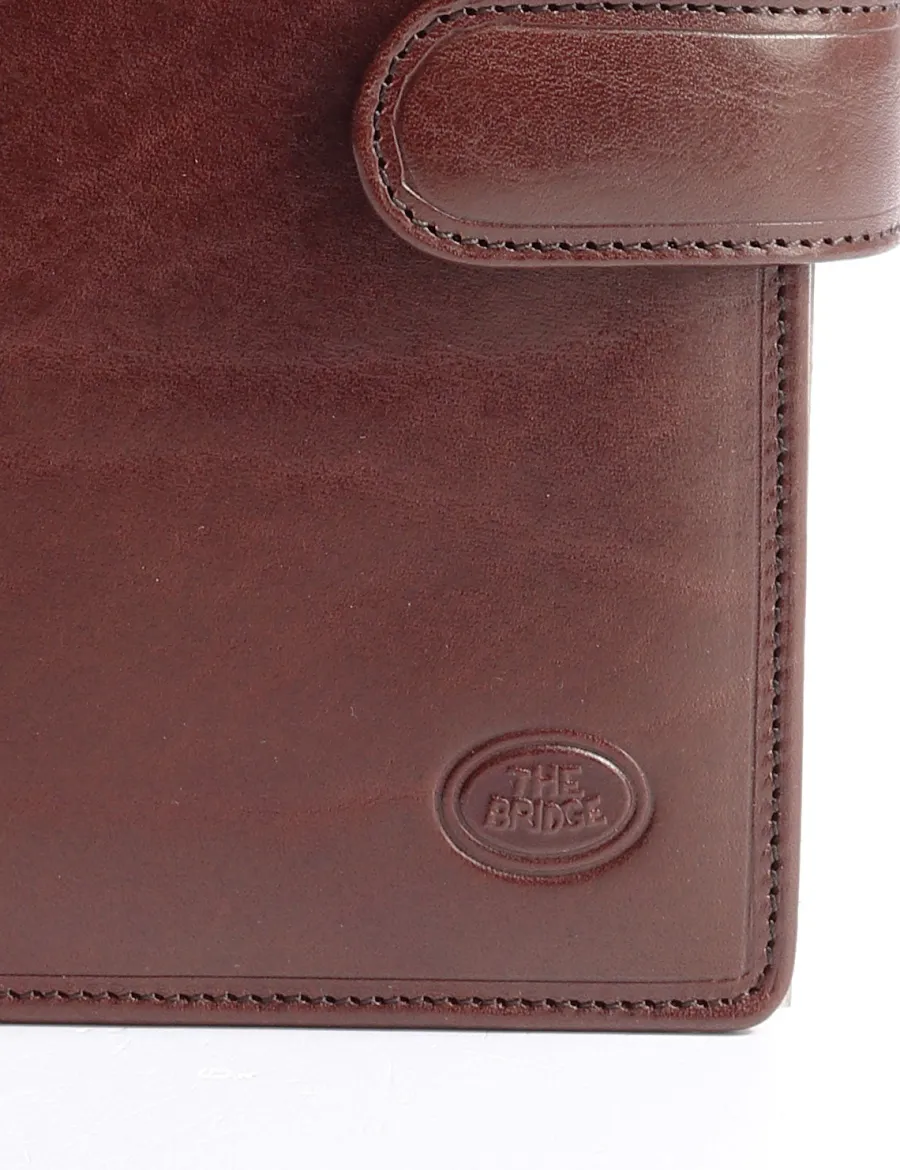 Store Scalia Group Agenda The Bridge Story Men's organizer with button Cuoio