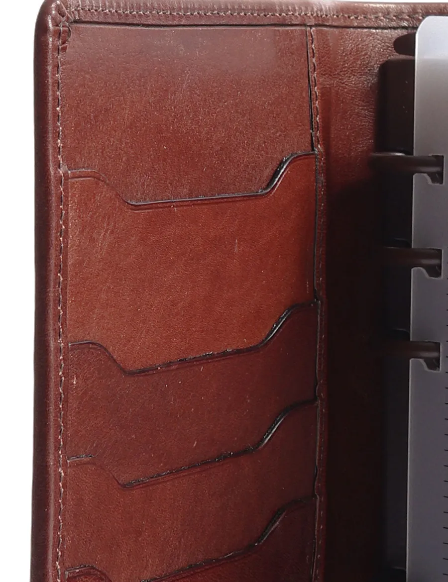 Store Scalia Group Agenda The Bridge Story Men's organizer with button Cuoio