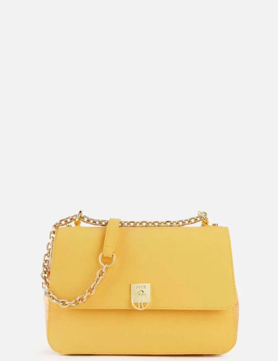 Store Scalia Group Alviero Martini Prima Classe Palm Bag Shoulder Bag with Flap giallooro