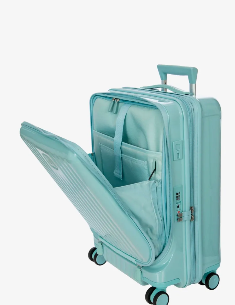 Fashion Scalia Group Bric's Positano cabin trolley with pocket and USB port 29