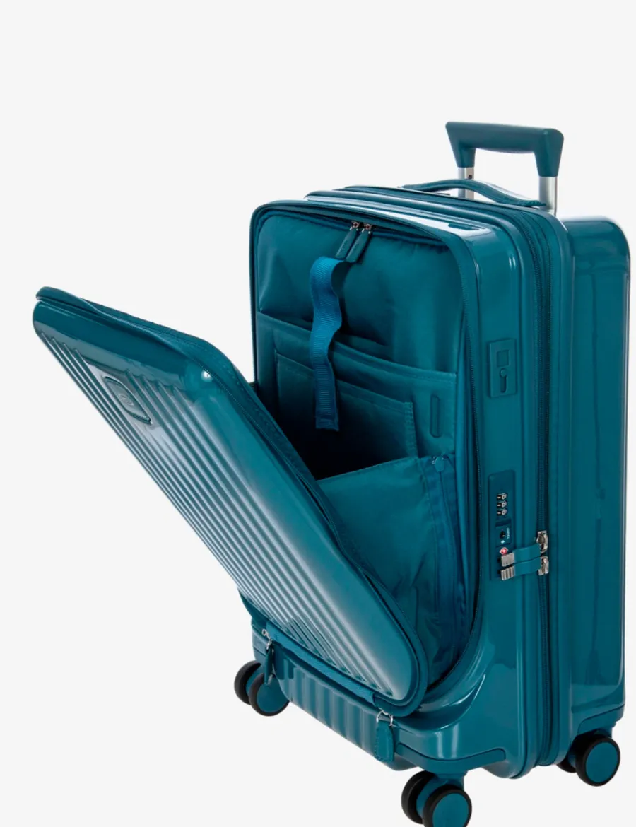 Fashion Scalia Group Bric's Positano cabin trolley with pocket and USB port 29