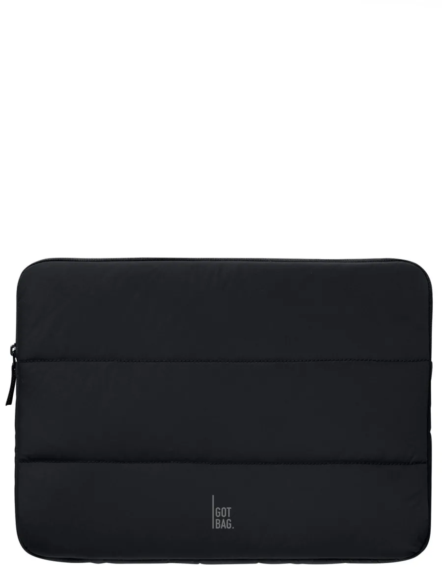 Shop Scalia Group Got Bag Puffer Laptop Sleeve 13'' Monochrome Edition PC case Black
