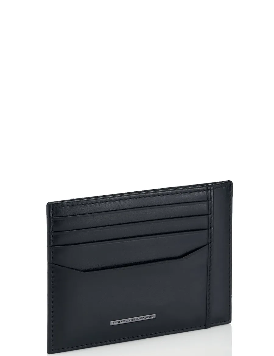 Cheap Scalia Group Porsche Design Classic 4 slot card holder Black