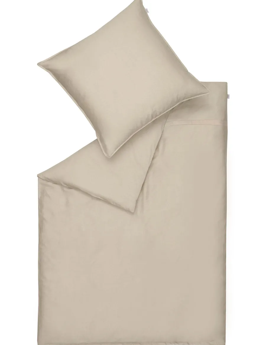 Best Sale Scalia Group Schöner Wohnen Pure 200x200 cm duvet cover and pillowcase set Nature