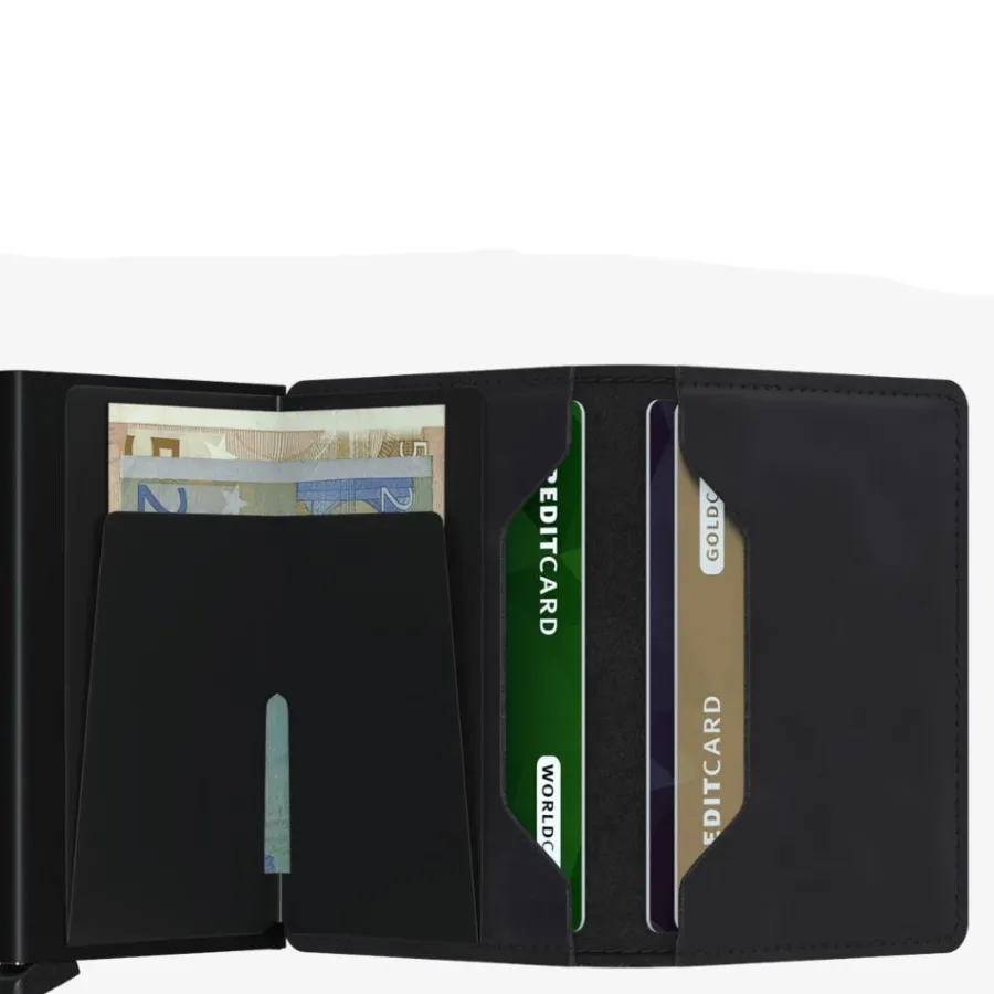 Clearance Scalia Group Slimwallet Secrid Vintage line Black