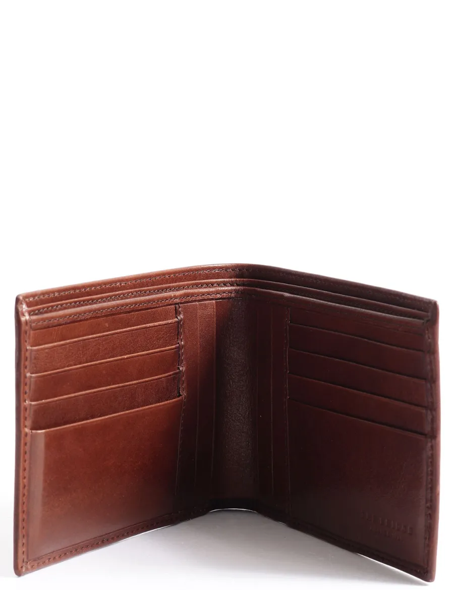 Outlet Scalia Group The Bridge Men's Wallet Credit Card Holder Cuoio