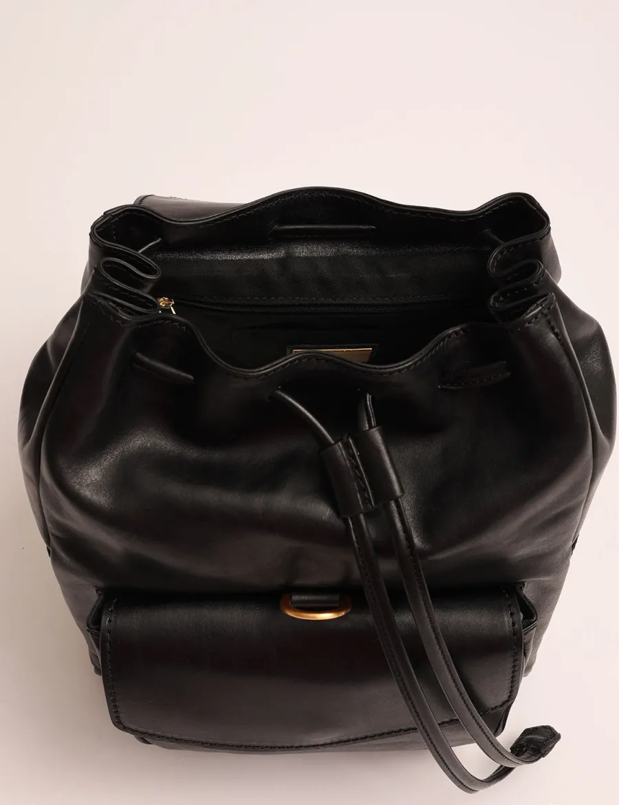Store Scalia Group The Bridge Story Donna Backpack with Flap and Drawstring Cuoio