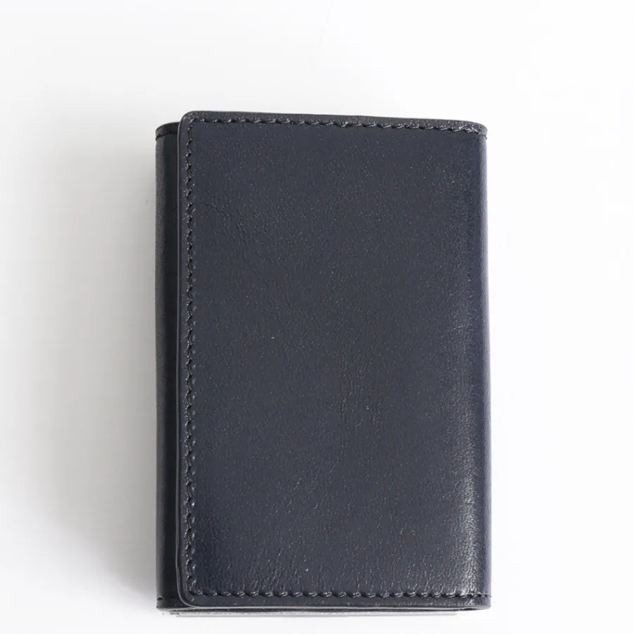 Outlet Scalia Group The Bridge Story Uomo Card Holder with Sliding System Marrone/Rutenioscuro